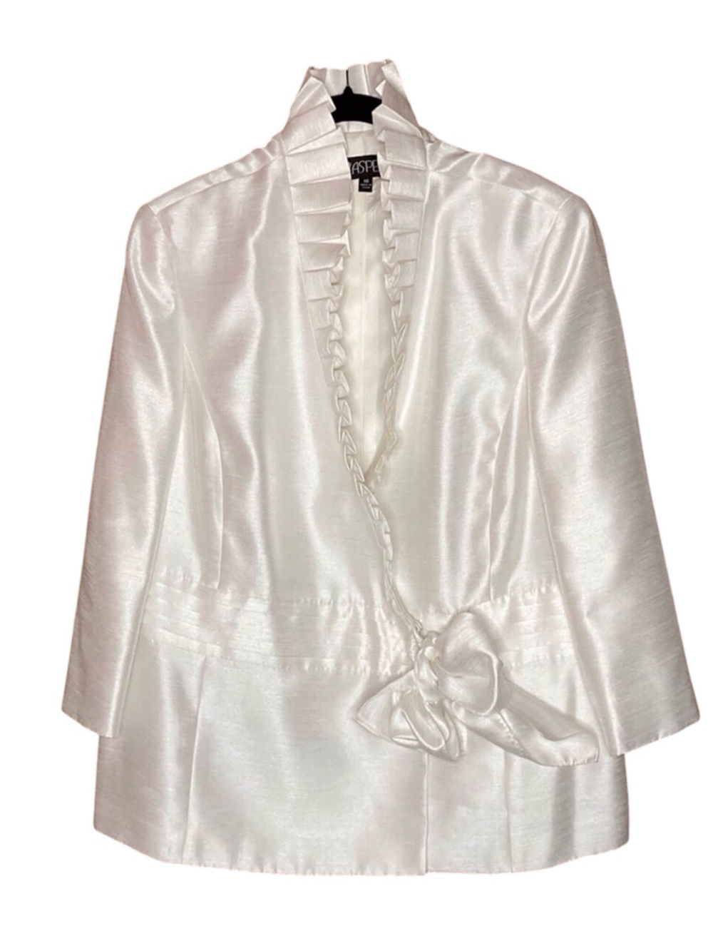 Kasper | Formal Evening Wrap Style 3/4 Sleeve Blazer 18